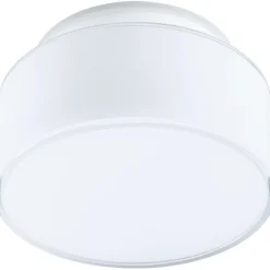 LED-kattovalaisin Paulmann Maro Round, IP44, 3000K, valkoinen