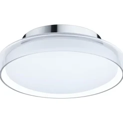 LED-kattovalaisin Paulmann Luena, 25cm, IP44, 3000K, kromi