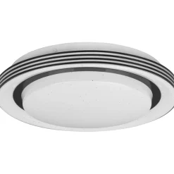 LED-kattovalaisin Trio Atria Ø27cm mattamusta