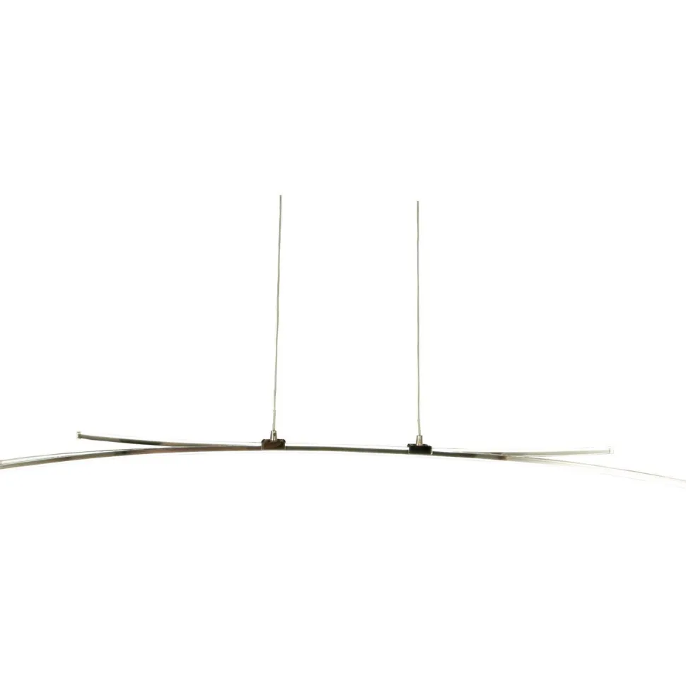 LED-kattovalaisin Aneta Lighting Svala 114 kromi/valkoinen