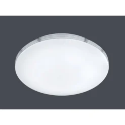 LED-kattovalaisin Apart Ø 410x100 mm IP44 kromi himmennettävä