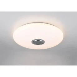 LED-kattovalaisin bluetooth-kaiuttimella Trio Musica Starlight RGBW 58cm valkoinen