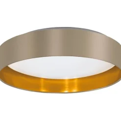 LED-Kattovalaisin Eglo Maserlo 2 Ø38cm ruskeanharmaa