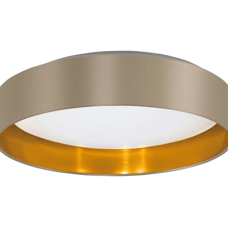 LED-Kattovalaisin Eglo Maserlo 2 Ø38cm ruskeanharmaa