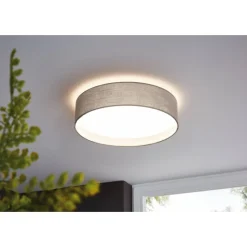 LED-Kattovalaisin Eglo Pasteri Ø32cm ruskeanharmaa