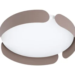 LED-Kattovalaisin Eglo Valcasotto 75x37cm ruskea/valkoinen