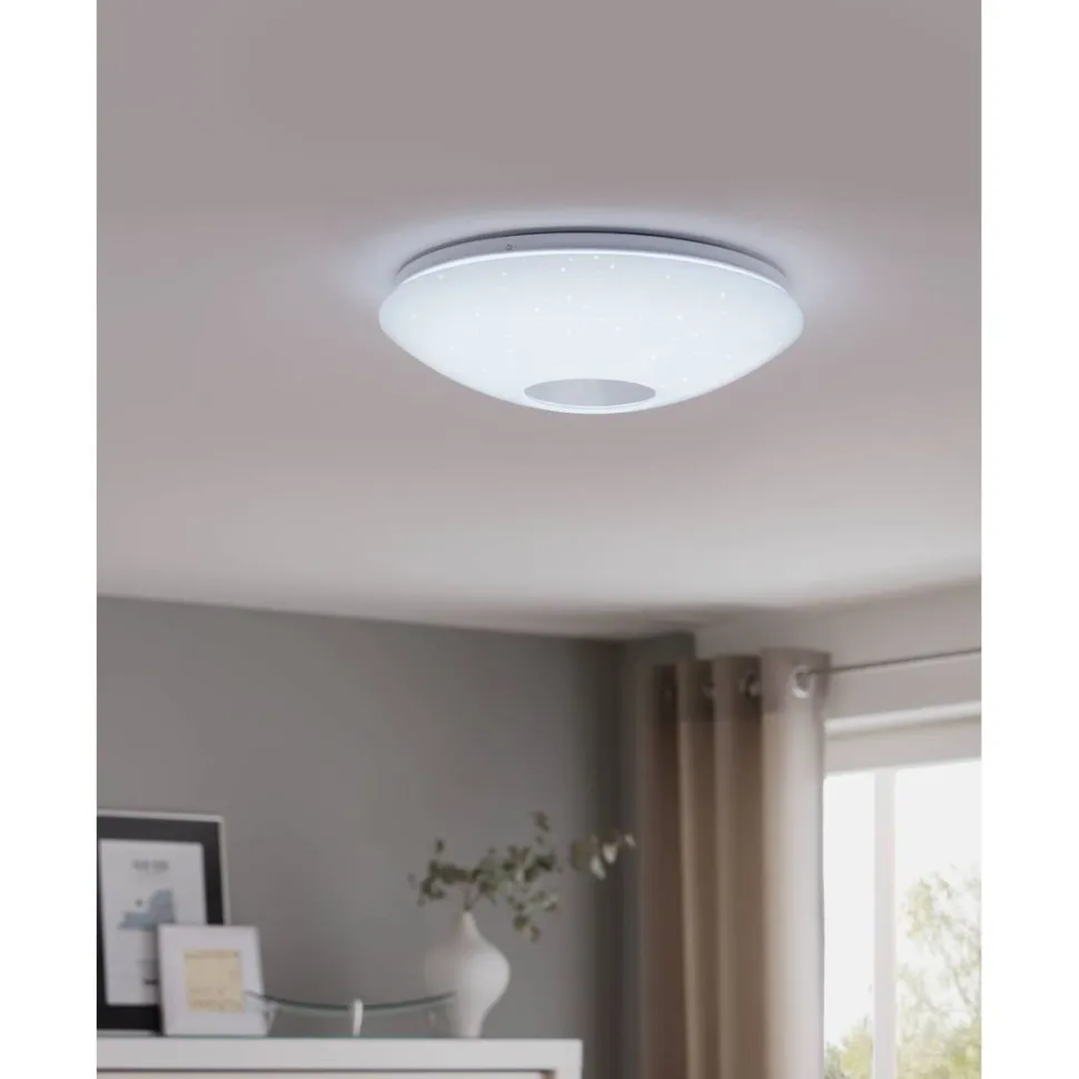 LED-Kattovalaisin Eglo Voltago 2 Ø58cm valkoinen