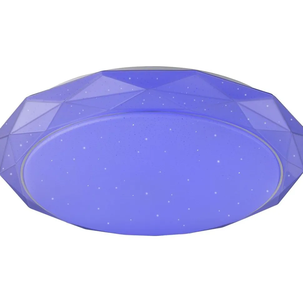LED-kattovalaisin Globo Andi CCT RGB valkoinen
