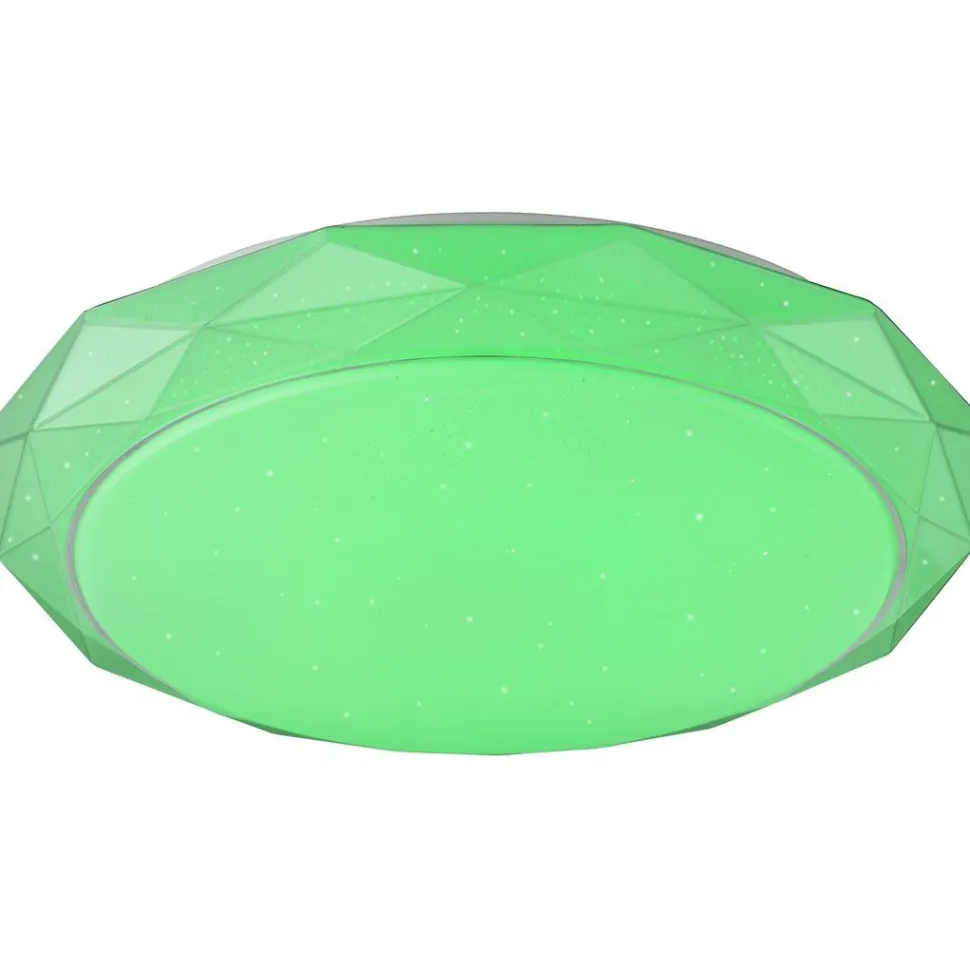 LED-kattovalaisin Globo Andi CCT RGB valkoinen