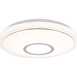 LED-kattovalaisin Globo Connor CCT Ø40 cm valkoinen