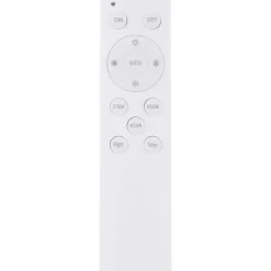 LED-kattovalaisin Globo Doro 45cm, 24W, 2700-6500K, himmennettävä, harmaa/puu
