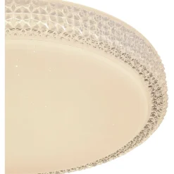 LED-kattovalaisin Globo Ovi CCT Ø30 cm valkoinen
