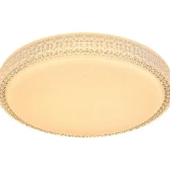 LED-kattovalaisin Globo Ovi CCT Ø30 cm valkoinen