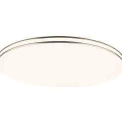 LED-kattovalaisin Globo Pierre CCT Ø53 cm valkoinen