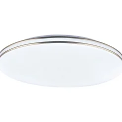 LED-kattovalaisin Globo Pierre CCT Ø53 cm valkoinen