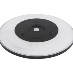 LED-kattovalaisin Globo Sapana IP44 Ø29,4 cm musta