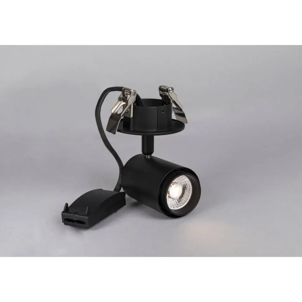 LED-kattovalaisin Hide-a-lite Focus Spot Micro 2700K musta