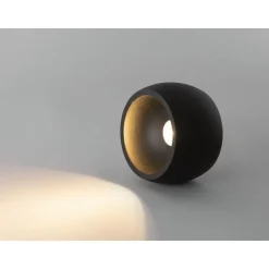 LED-kattovalaisin Hide-a-lite Globe G2 Surface Tune musta