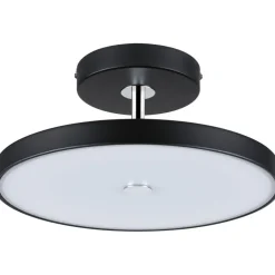 LED-kattovalaisin Hildor, 2700K, himmennettävä, mattamusta/kromi