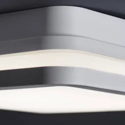 LED-kattovalaisin Kanlux Beno liiketunnistimella IP54 26x26 cm valkoinen