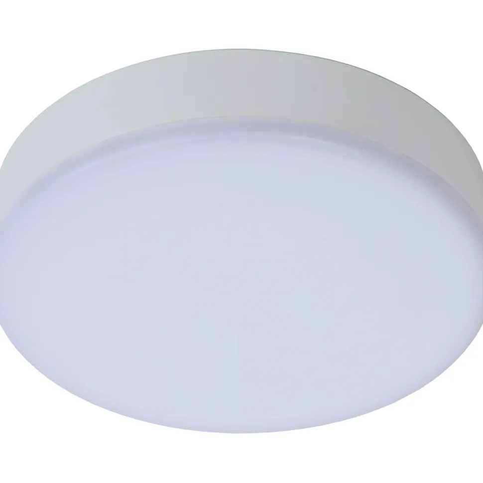 LED-kattovalaisin Lucide Ceres-LED Ø215 cm IP66 valkoinen