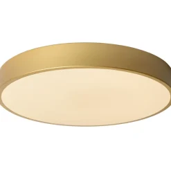 LED-kattovalaisin Lucide Unar Ø20cm, himmennettävä, 2700K, mattakulta