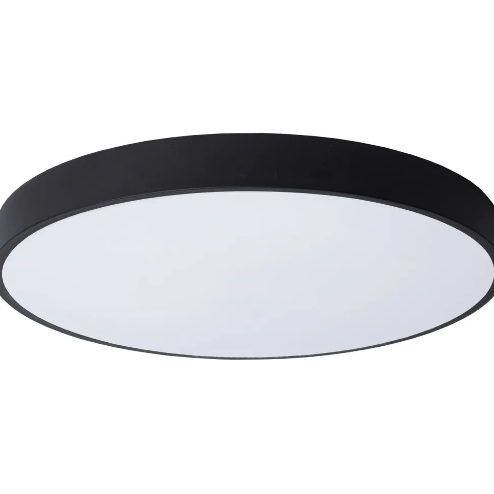 LED-kattovalaisin Lucide Unar Ø20cm, himmennettävä, 2700K, mattakulta