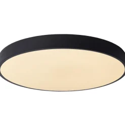 LED-kattovalaisin Lucide Unar Ø20cm, himmennettävä, 2700K, mattakulta