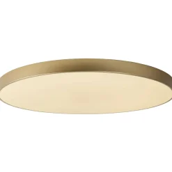 LED-kattovalaisin Lucide Unar Ø20cm, himmennettävä, 2700K, mattakulta