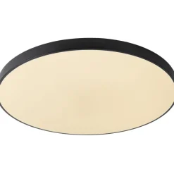 LED-kattovalaisin Lucide Unar Ø20cm, himmennettävä, 2700K, mattakulta