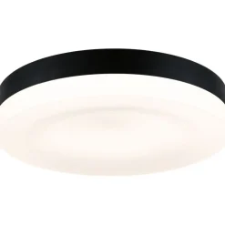 LED-kattovalaisin Paulmann Amalie, 2700K, himmennettävä, mattamusta