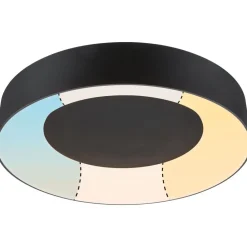 LED-kattovalaisin Paulmann Casca, IP44, 2100lm, 23W, säädettävä värilämpötila, matta-alumiini