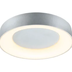 LED-kattovalaisin Paulmann Casca, IP44, 2100lm, 23W, säädettävä värilämpötila, matta-alumiini