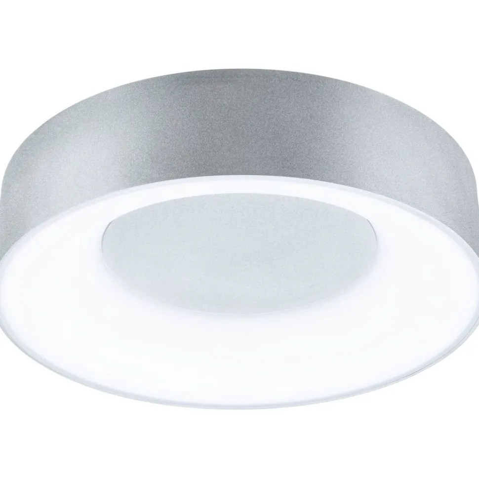 LED-kattovalaisin Paulmann Casca, IP44, 1500lm, 16W, säädettävä värilämpötila, mattamusta