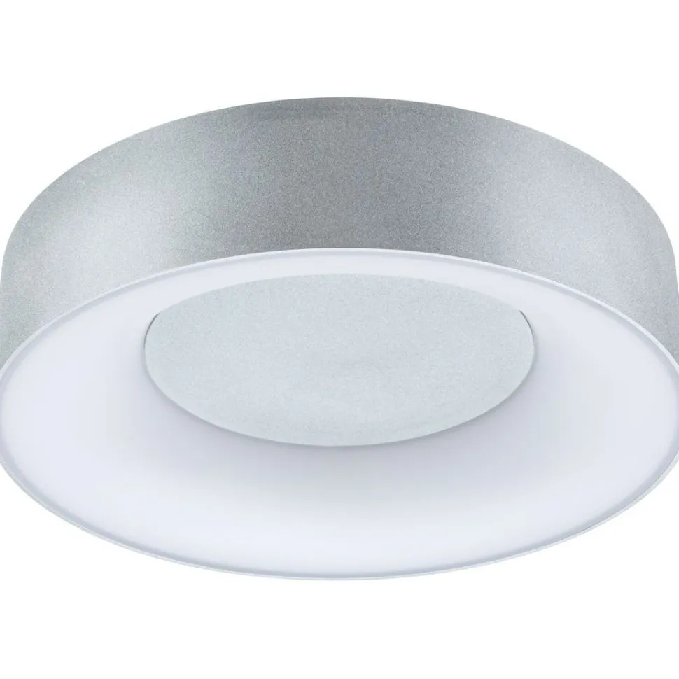 LED-kattovalaisin Paulmann Casca, IP44, 1500lm, 16W, säädettävä värilämpötila, mattamusta