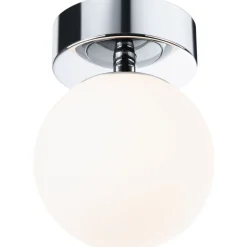 LED-kattovalaisin Paulmann Gove, 12cm, IP44, 3000K, mattamusta