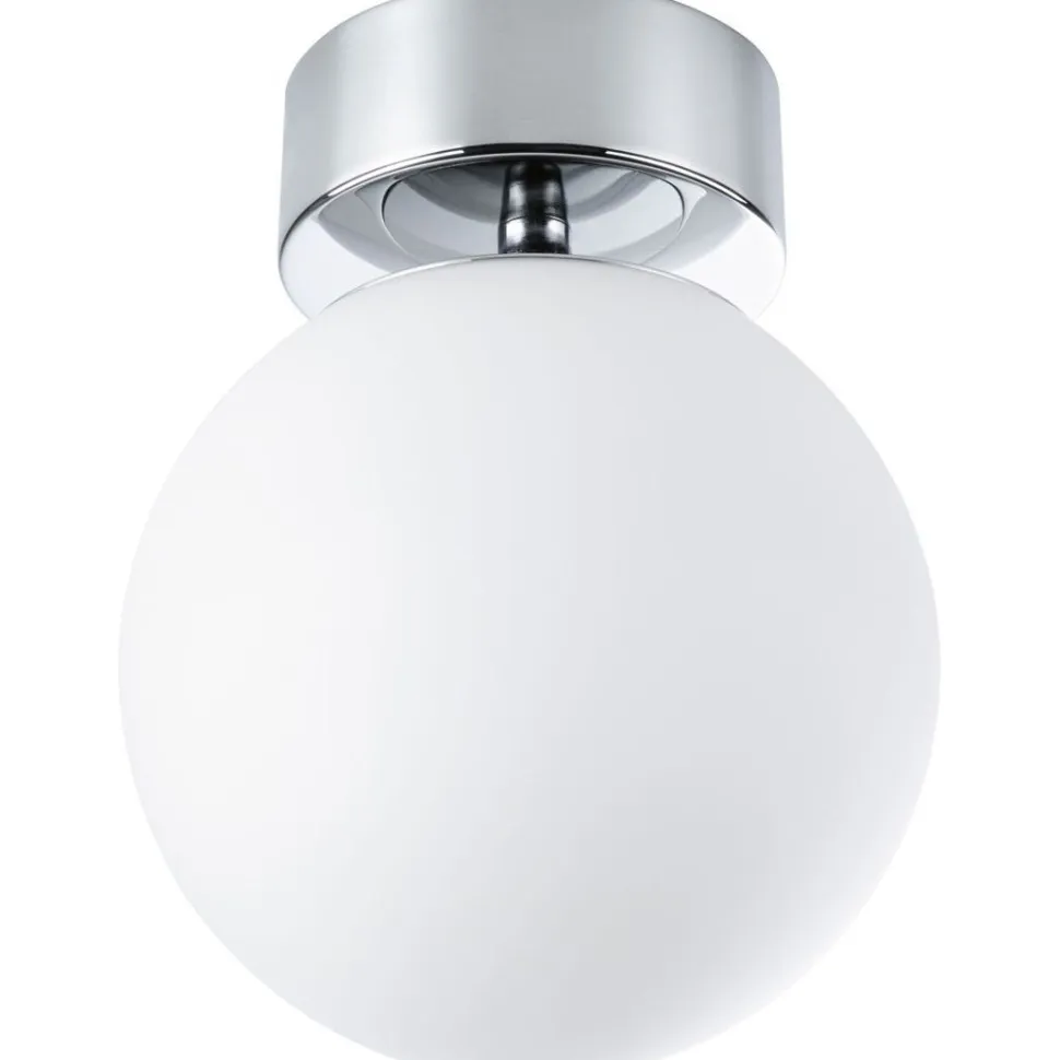 LED-kattovalaisin Paulmann Gove, 17cm, IP44, 3000K, mattamusta