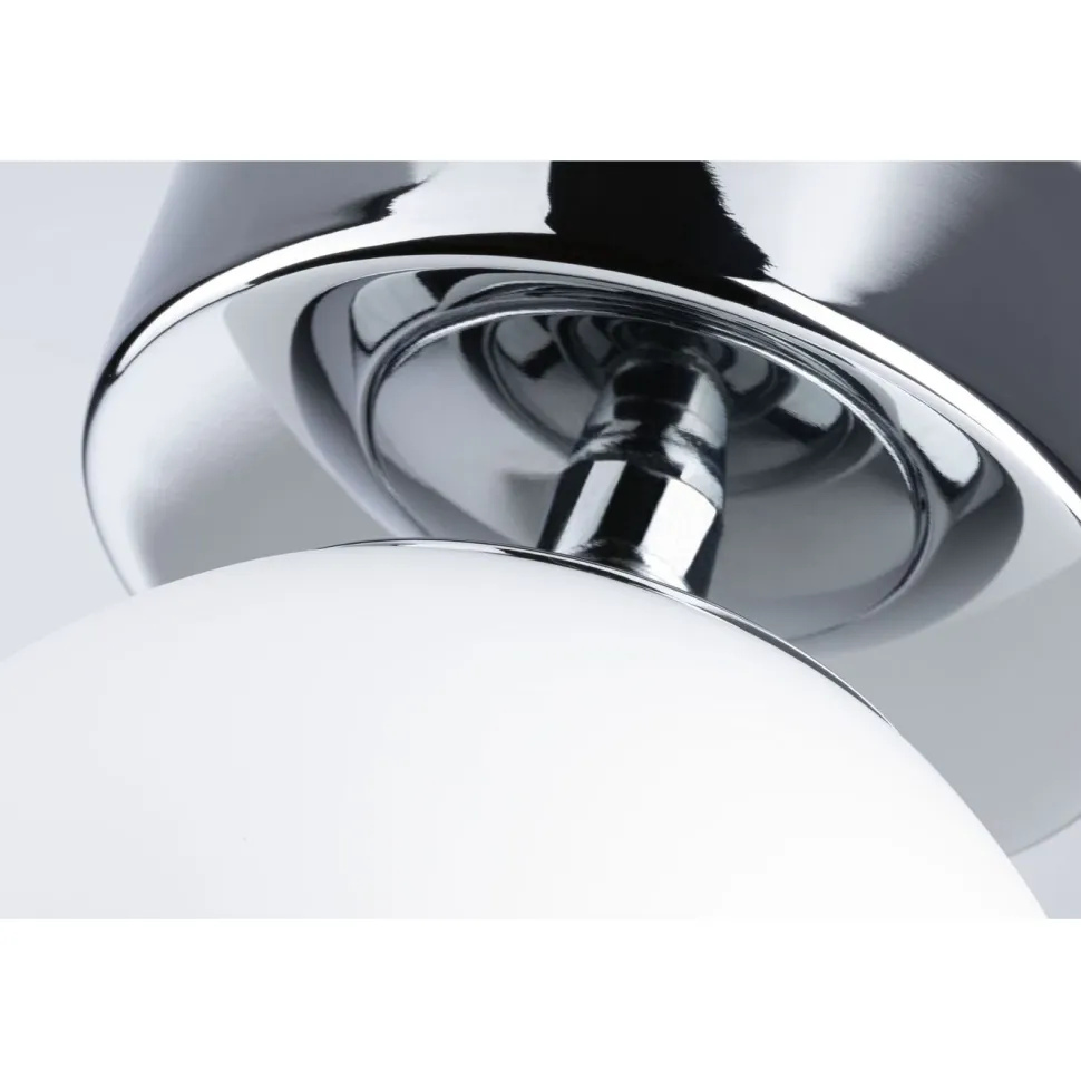 LED-kattovalaisin Paulmann Gove, 17cm, IP44, 3000K, mattamusta