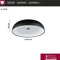 LED-kattovalaisin Paulmann Jaron, 2700K, himmennettävä, eri värejä