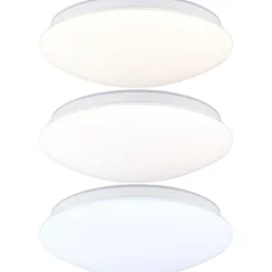 LED-kattovalaisin Paulmann Leonis II, Ø28cm, IP44, 3000-5700K, 1750lm, 230V, 16.5W, himmennettävä, valkoinen