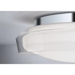 LED-kattovalaisin Paulmann Luena, 35cm, IP44, 3000K, kromi