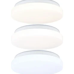 LED-kattovalaisin Paulmann Luiana, Ø28cm, IP44, 3000-5700K, 1750lm, 230V, 16.5W, himmennettävä, valkoinen