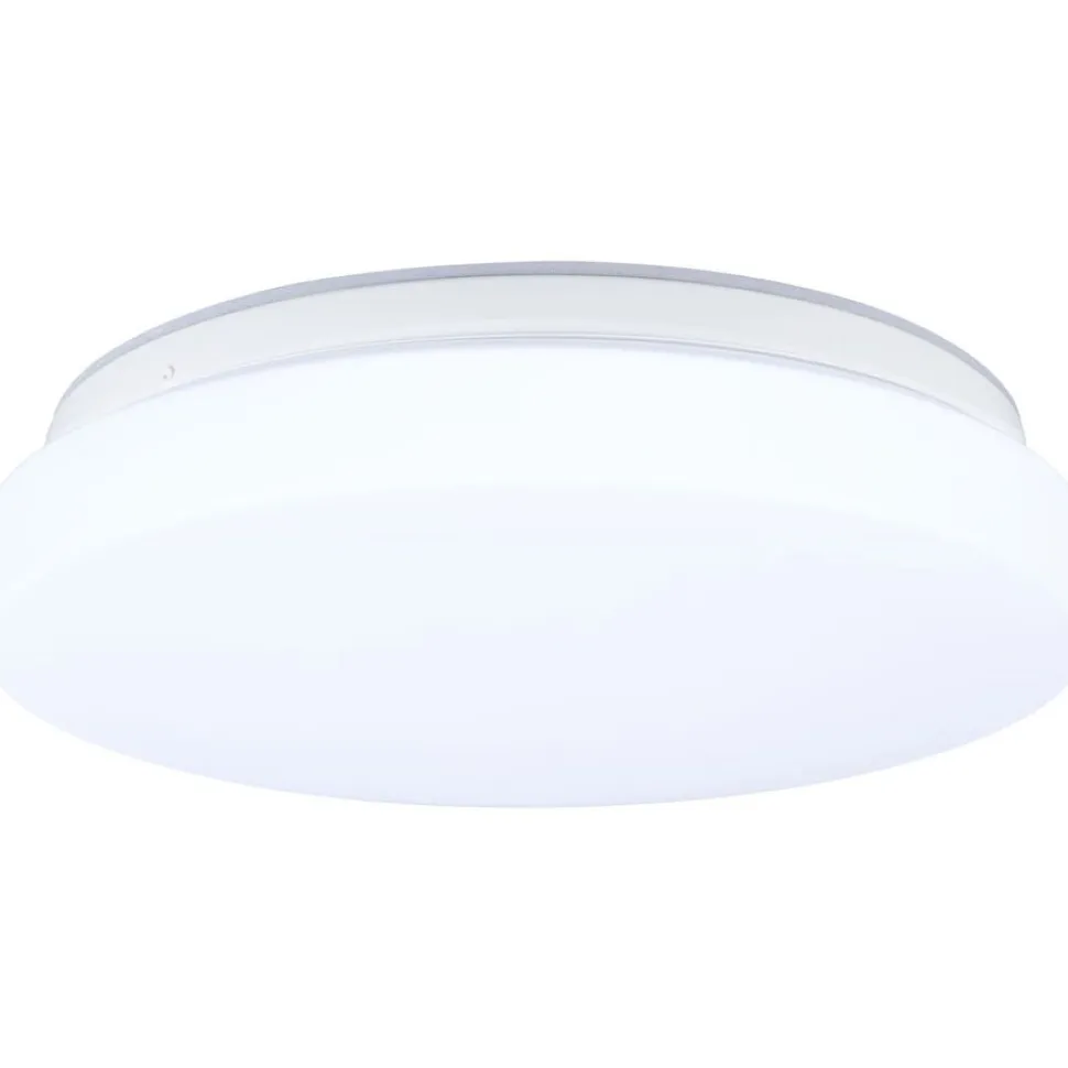 LED-kattovalaisin Paulmann Luiana, Ø28cm, IP44, 3000-5700K, 1750lm, 230V, 16.5W, hämäräohjattu liiketunnistin (HF), himmennettävä, valkoinen