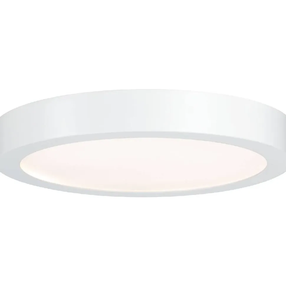 LED-kattovalaisin Paulmann Lunar 3000K Ø300mm valkoinen