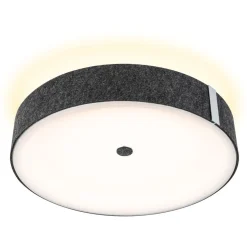 LED-kattovalaisin Paulmann Malika Ø40cm 2700K 2300lm 29W 3-Step-Dim himmennettävä antrasiitti