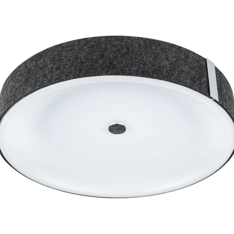 LED-kattovalaisin Paulmann Malika Ø40cm 2700K 2300lm 29W 3-Step-Dim himmennettävä antrasiitti