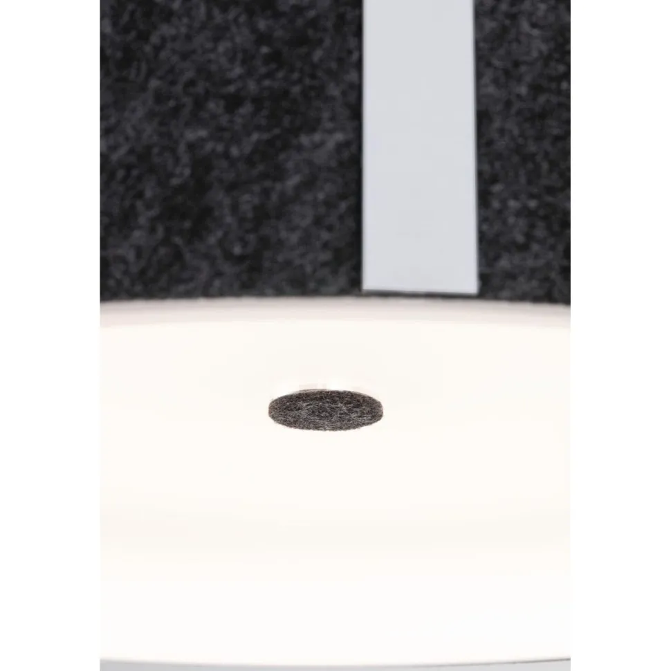 LED-kattovalaisin Paulmann Malika Ø40cm 2700K 2300lm 29W 3-Step-Dim himmennettävä antrasiitti