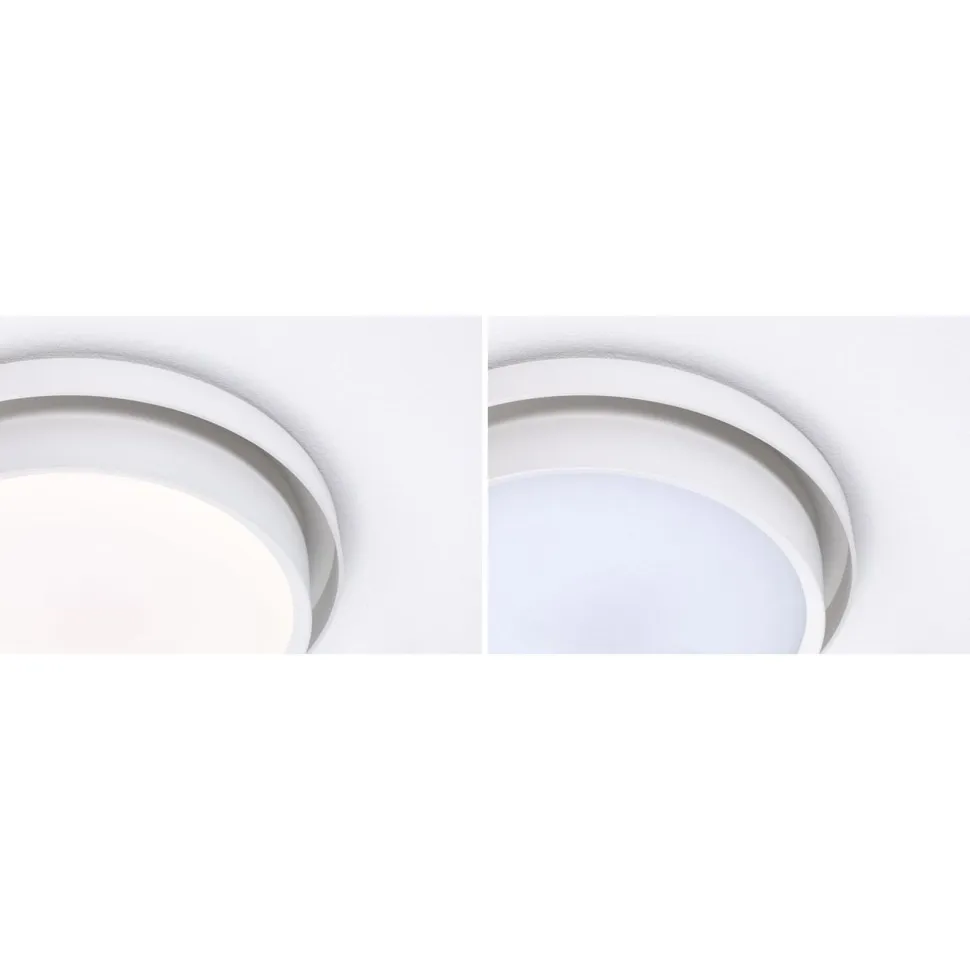 LED-kattovalaisin Paulmann Malik, 2700K, himmennettävä, mattamusta