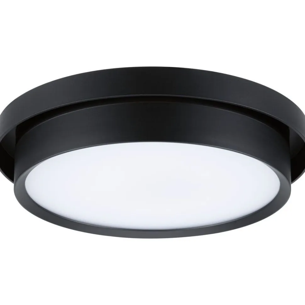 LED-kattovalaisin Paulmann Malik, 2700K, himmennettävä, mattamusta