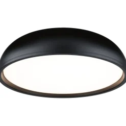 LED-kattovalaisin Paulmann Oka, IP44, 950lm, 24W, säädettävä värilämpötila, mattamusta